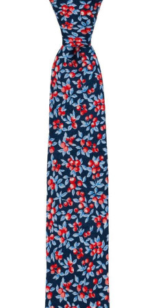 BACCARINO Navy blue kapea solmio