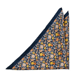VIVIDIUM Navy/yellow taskuliina