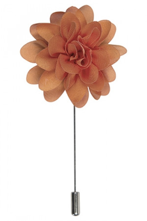 Floret Coral lapel pin