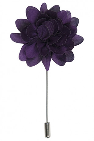 Floret Purple lapel pin