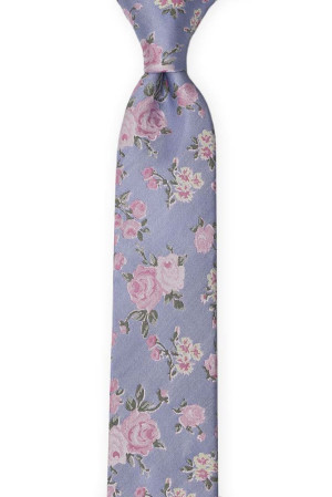 FLOWERCROWN Dusty blue kapea solmio