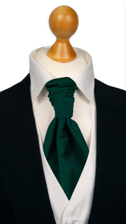 SOLID Dark green sidottu plastron