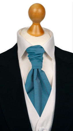 SOLID Dark turquoise sidottu plastron