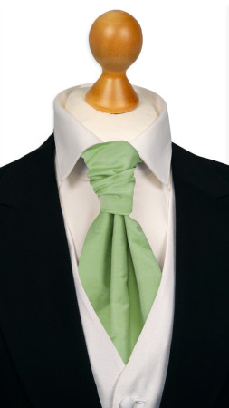 SOLID Light green sidottu plastron