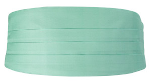 SOLID Light turquoise smokkivyö