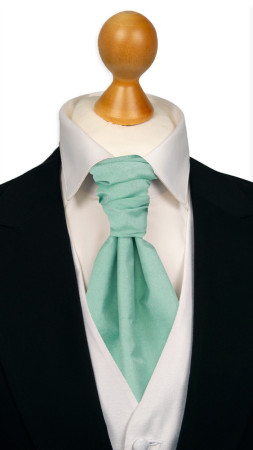 SOLID Light turquoise sidottu plastron