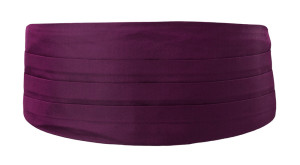 SOLID Magenta smokkivyö