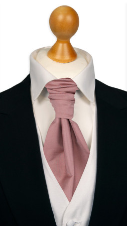 SOLID Mauve sidottu plastron