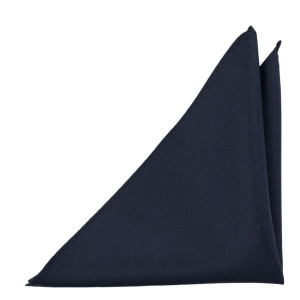 SOLID Navy blue taskuliina