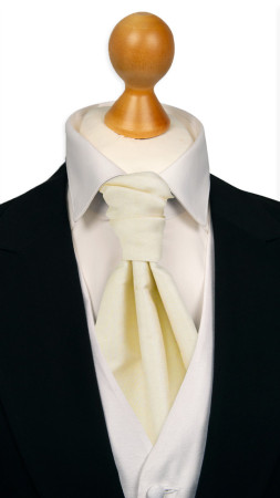 SOLID Off white sidottu plastron