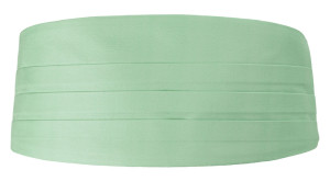 SOLID Pastel green smokkivyö