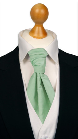 SOLID Pastel green sidottu plastron