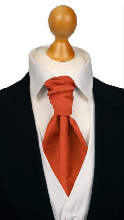 SOLID Rusty Orange sidottu plastron