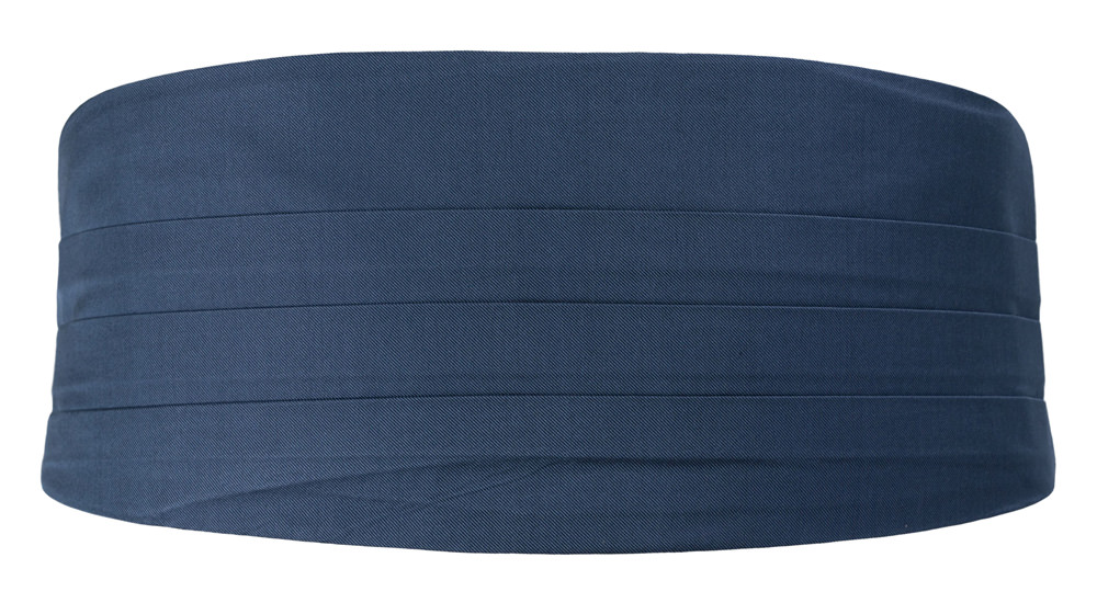 SOLID Steel blue smokkivyö