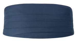SOLID Steel blue smokkivyö