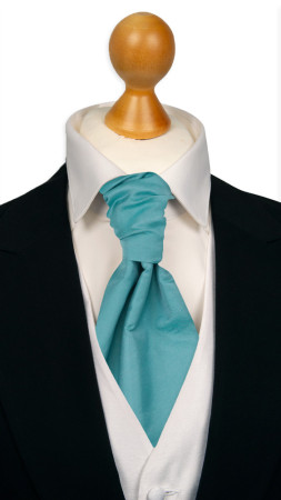 SOLID Turquoise sidottu plastron