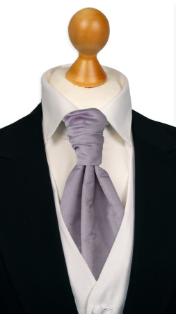 SOLID Violet sidottu plastron