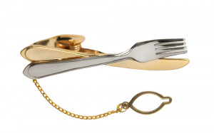 Knife and Fork Gold solmioneula