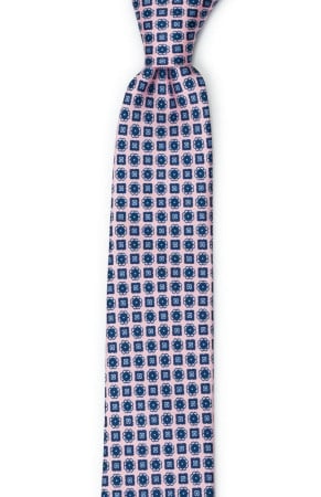 MEDAGLIONI Pink kapea solmio