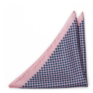 MEDAGLIONI Pink taskuliina