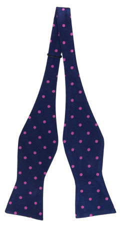 ONTHEDOT NAVY PINK sitomaton solmuke