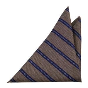 OPULENT BROWN MELANGE taskuliina