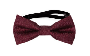 ORNATE Dark red vauvan solmuke
