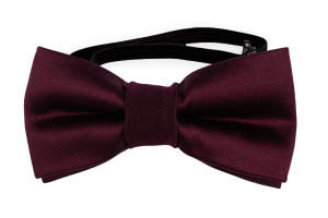 SATIN BURGUNDY vauvan solmuke