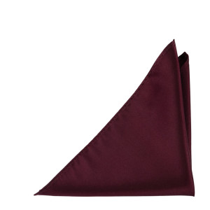 SATIN BURGUNDY taskuliina