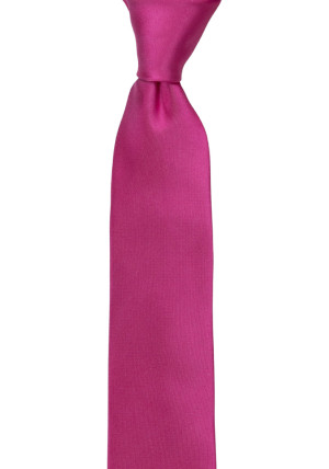 SATIN HOT PINK kapea solmio