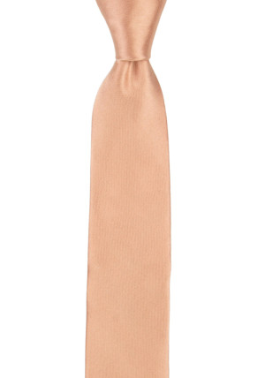 Satin Peach Pink lasten solmio medium