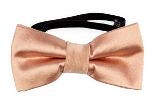 Satin Peach Pink vauvan solmuke