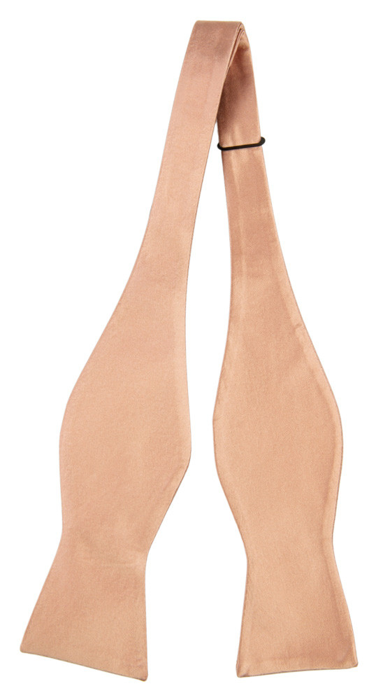 Satin Peach Pink sitomaton solmuke