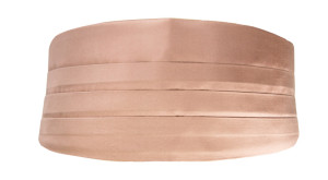 Satin Rose Gold smokkivyö