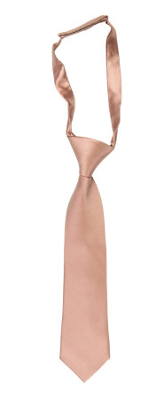 Satin Rose Gold Lasten solmio pieni solmittu