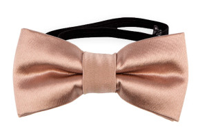 Satin Rose Gold vauvan solmuke