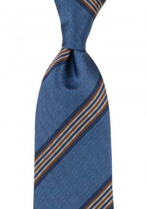 SERIOUSSTRIPES SLATE BLUE classic tie