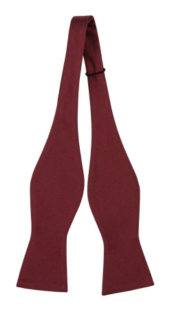 SOLID Burgundy sitomaton solmuke