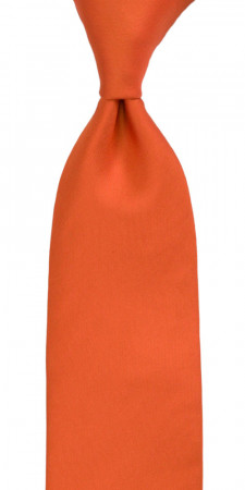 SOLID Orange klassinen solmio