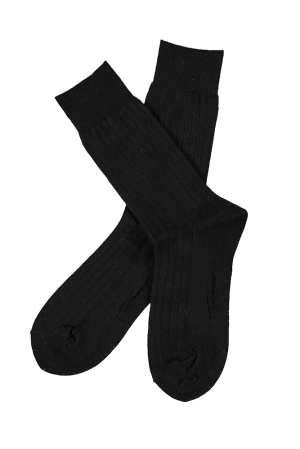 SOLID RIB BLACK sukat