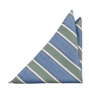SPONTANEOUSSTRIPES FAWN GREEN taskuliina