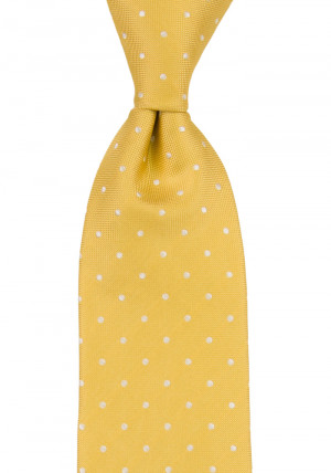 SPOTONDOT YELLOW classic tie