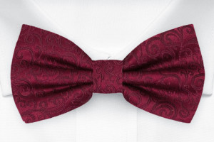 SWANKY Dark red lasten solmuke