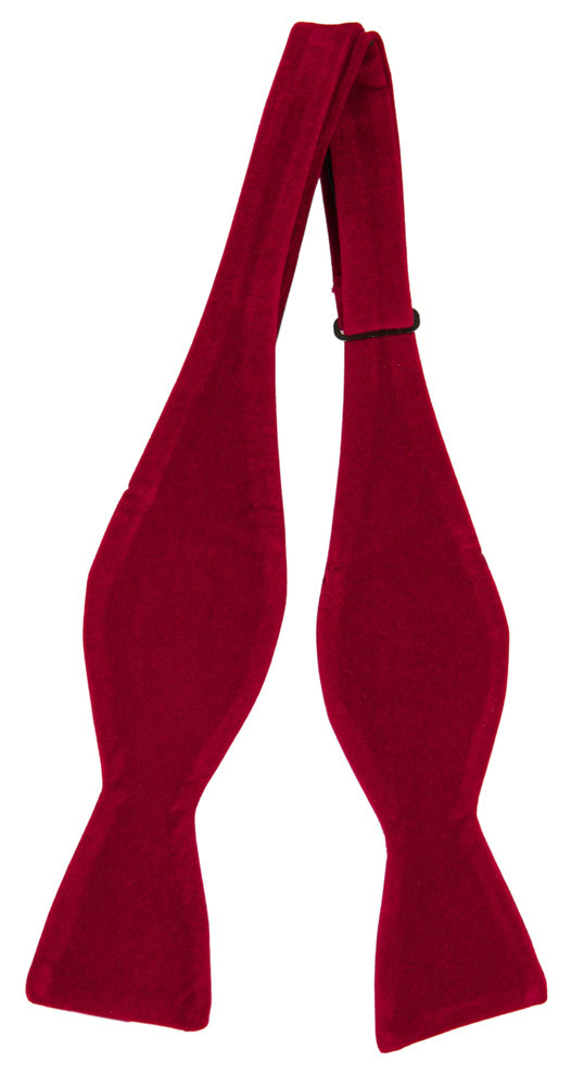 Velvet Maroon sitomaton solmuke