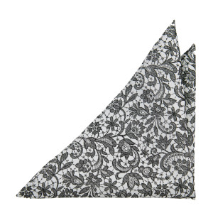 VIGSEL WHITE BLACK taskuliina