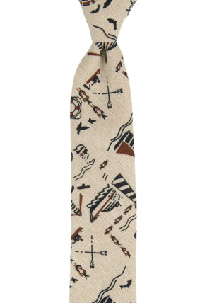 WORSHIP Linen kapea solmio