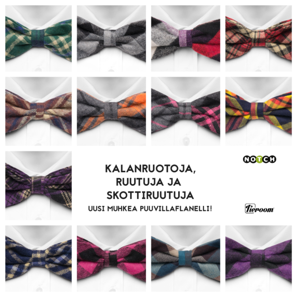 Skottiruutuiset rusetit